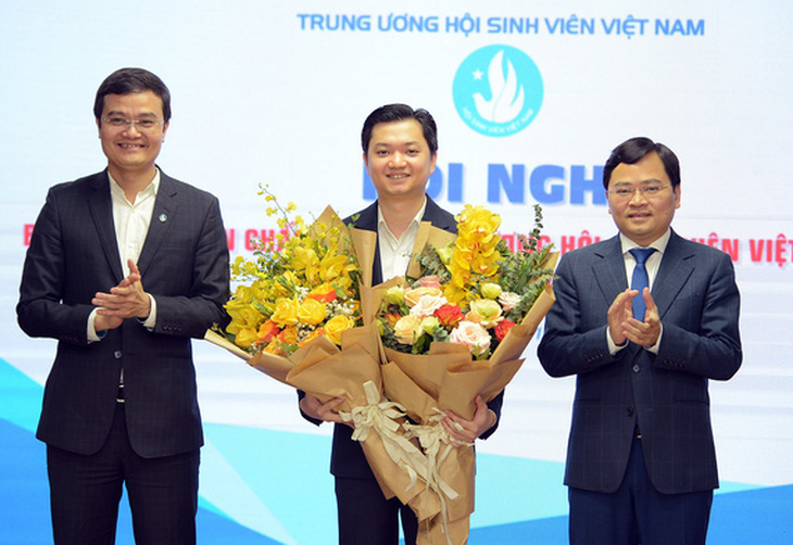 Anh Nguyễn Minh Triết giữ chức chủ tịch Trung ương Hội Sinh viên Việt Nam - Ảnh 1.