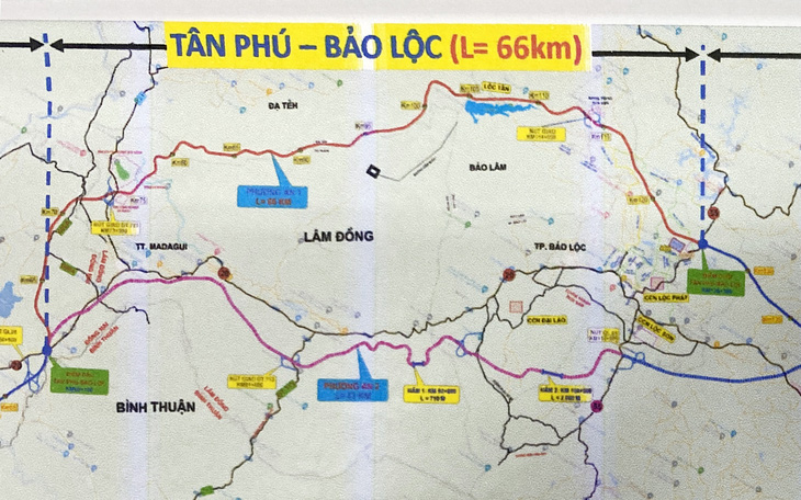 Dồn sức hỗ trợ địa phương làm cao tốc Tân Phú - Bảo Lộc - Liên Khương
