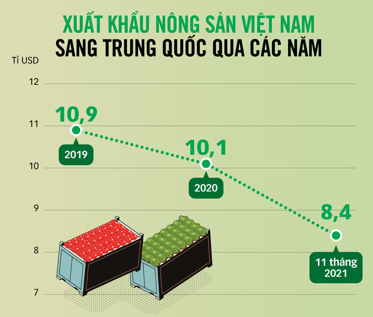 Nguy cơ tắc hàng chính ngạch sang Trung Quốc - Ảnh 4.