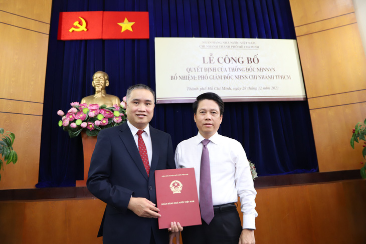 Ông Nguyễn Đức Lệnh làm phó giám đốc Ngân hàng Nhà nước TP.HCM - Ảnh 1.
