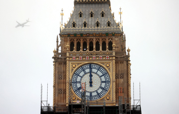 Đồng hồ Big Ben sẽ đổ chuông lần đầu tiên sau 4 năm sửa chữa - Ảnh 1.