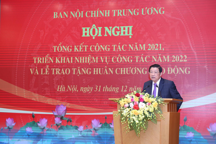 Trưởng Ban Nội chính trung ương: Kiên trì theo đuổi đến cùng việc xử lý các vụ án lớn - Ảnh 1.