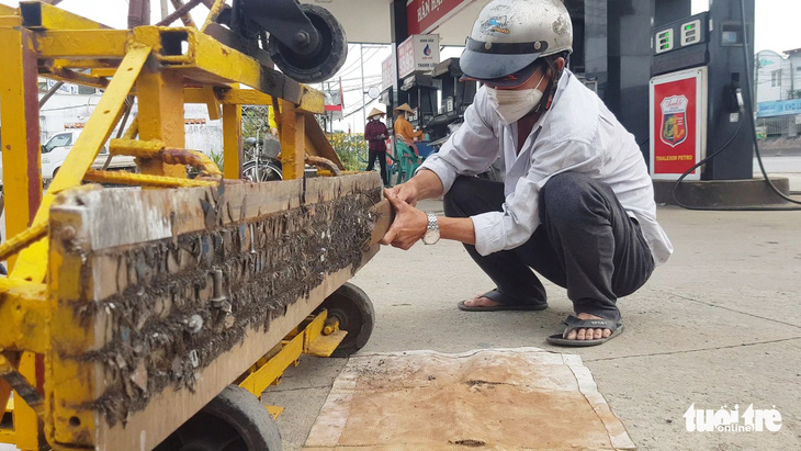 Đinh tặc xuất hiện trở lại trên quốc lộ 1 ở huyện Bình Chánh, TP.HCM - Ảnh 1.