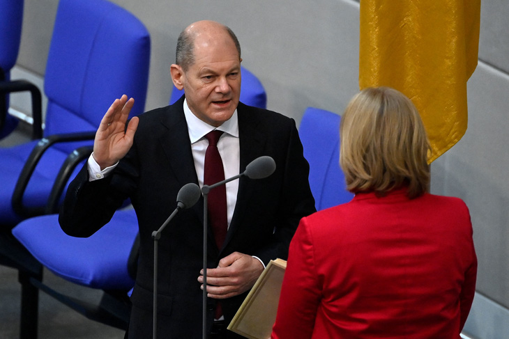Tân Thủ tướng Đức tuyên thệ nhậm chức, cam kết sẽ mang lại một ‘khởi đầu mới’ - Ảnh 1.