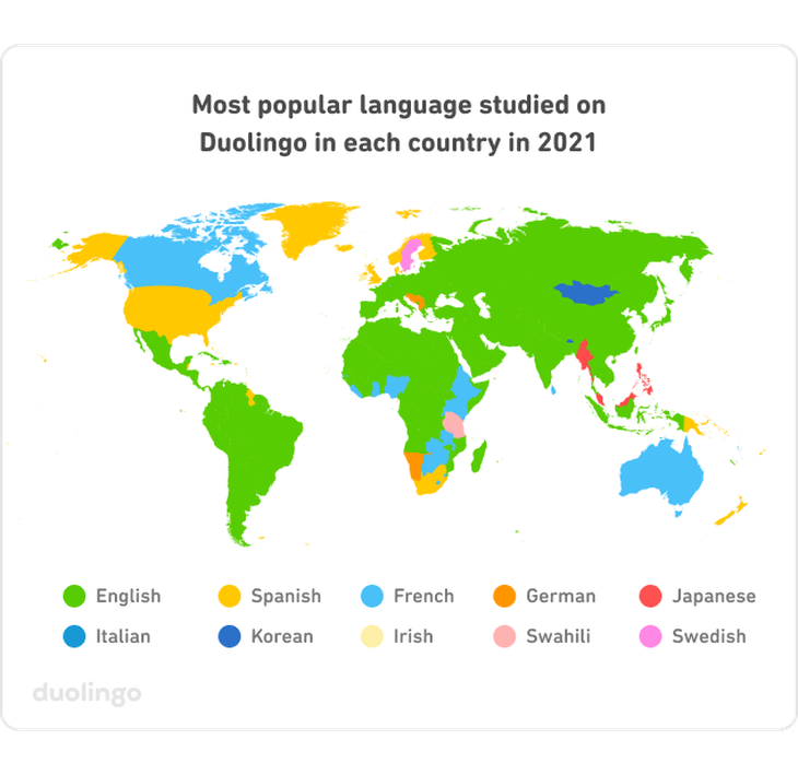 Năm 2021, số người học tiếng Nhật, Hàn, Trung tăng mạnh - Ảnh 2.