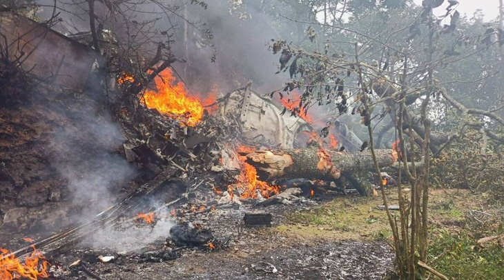 Tổng tham mưu trưởng quân đội Ấn Độ được xác định đã thiệt mạng trong vụ rơi trực thăng - Ảnh 2.