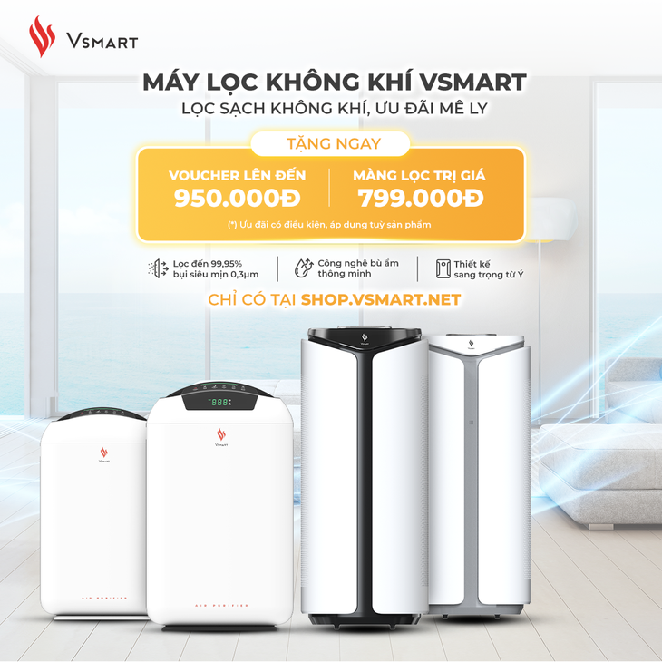 VinSmart trình làng máy lọc không khí và giải pháp quản lý nhà thông minh cho gia đình Việt - Ảnh 1.