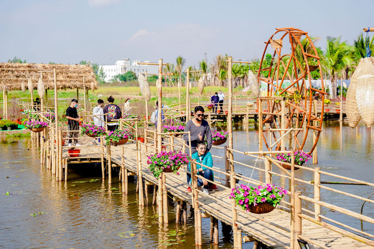 Du xuân an toàn tại Đường hoa Home Hanoi Xuân - Ảnh 7.