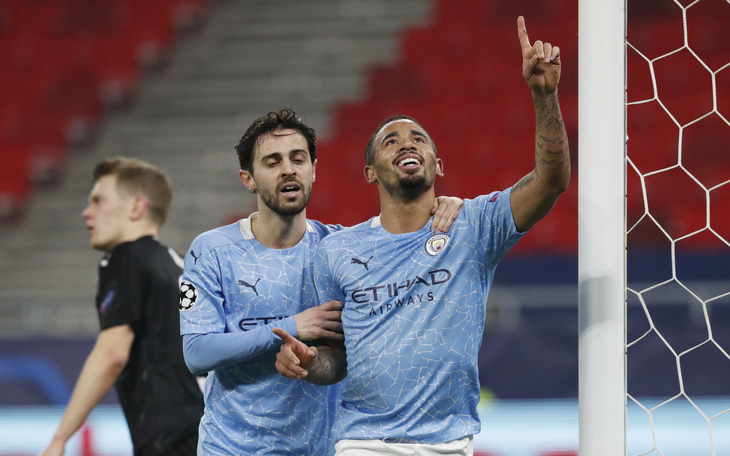 Man City thắng dễ Monchengladbach ở Champions League