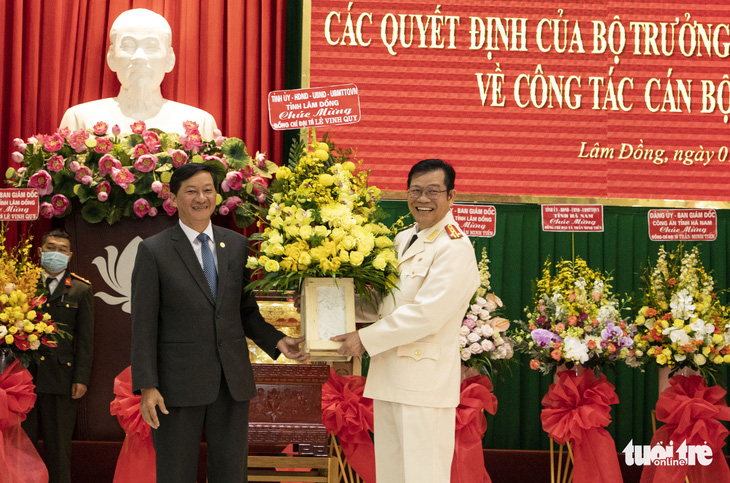 Đại tá Trần Minh Tiến làm giám đốc Công an tỉnh Lâm Đồng - Ảnh 2.