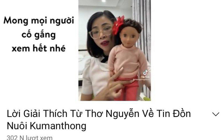 Công an đang tìm kiếm Thơ Nguyễn, chủ nhân clip dùng búp bê Kumanthong