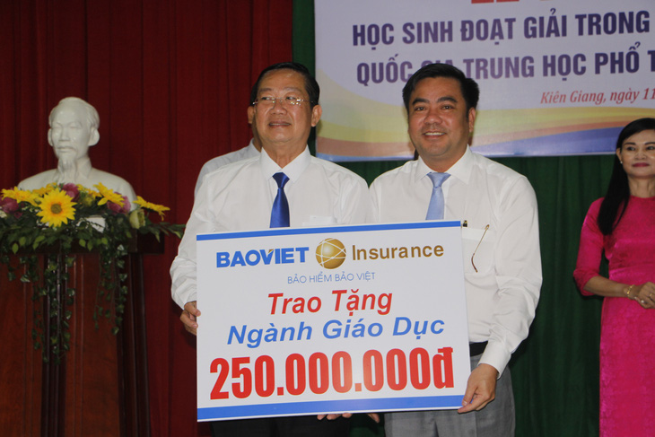 11 học sinh đoạt giải quốc gia tỉnh Kiên Giang được thưởng 20 - 80 triệu/bạn - Ảnh 2.