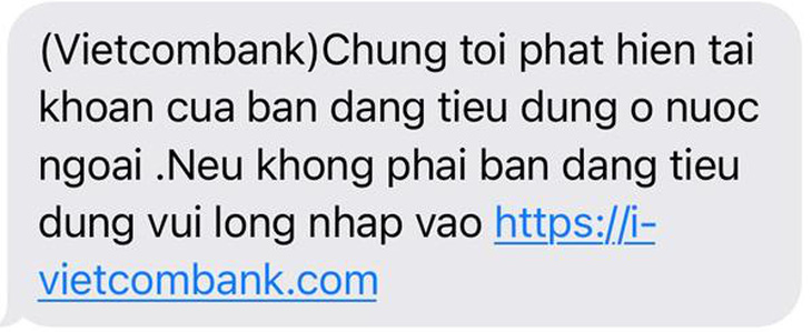 Cảnh báo một số hình thức lừa đảo mới nhằm đánh cắp thông tin dịch vụ ngân hàng - Ảnh 1.