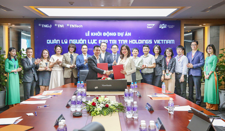 TNR Holdings Vietnam khởi động dự án quản lý nguồn lực - Ảnh 1.