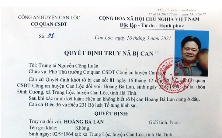 Công an truy nã người đàn ông giao cấu với bé gái 13 tuổi