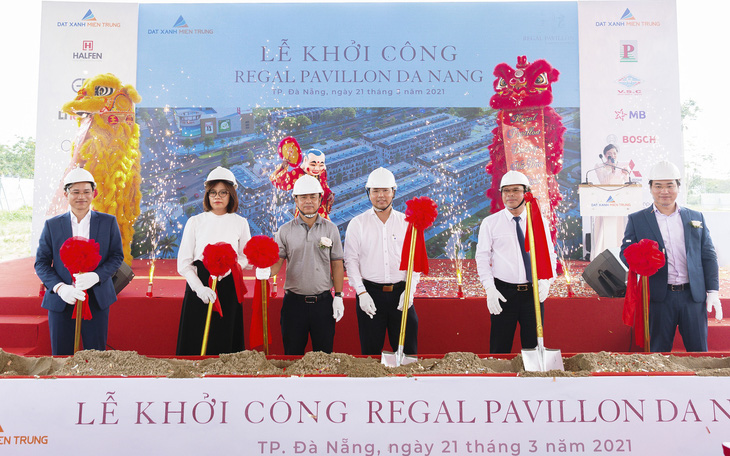 Khởi công shophouse Regal Pavillon trung tâm Đà Nẵng