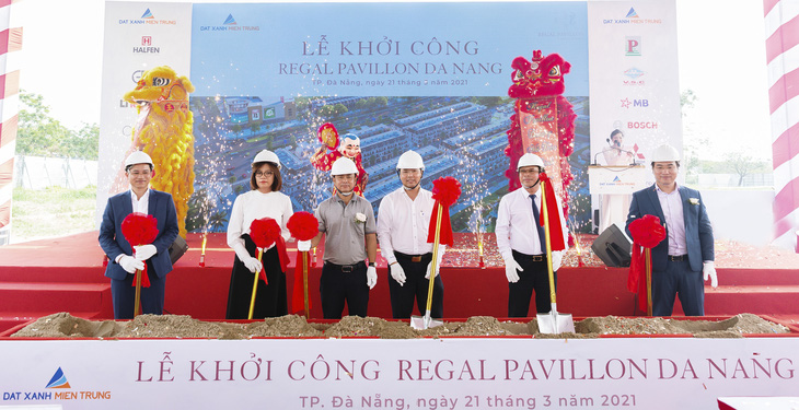 Khởi công shophouse Regal Pavillon trung tâm Đà Nẵng - Ảnh 1.