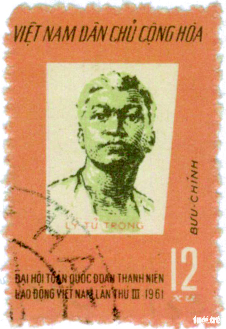 Những người anh hùng trẻ tuổi trên tem bưu chính - Ảnh 1.