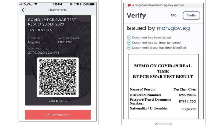Singapore khôi phục du lịch bằng cách áp dụng xác minh kết quả xét nghiệm COVID-19 kỹ thuật số - Ảnh 1.