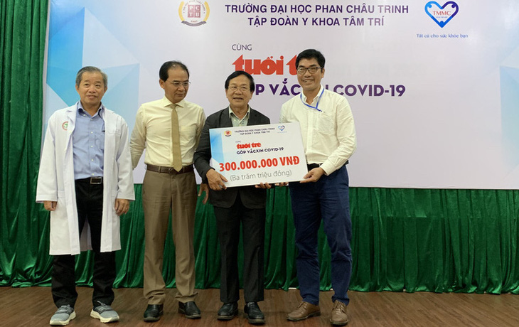 Thêm 300 triệu đồng cùng Tuổi Trẻ góp mua vắc xin COVID-19 - Ảnh 1.