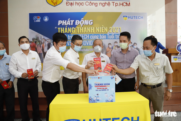 Trường đại học phát động Chung tay góp vắc xin COVID-19 cùng báo Tuổi Trẻ - Ảnh 5.