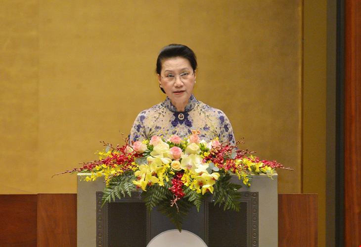 Miễn nhiệm Chủ tịch Quốc hội Nguyễn Thị Kim Ngân - Ảnh 1.