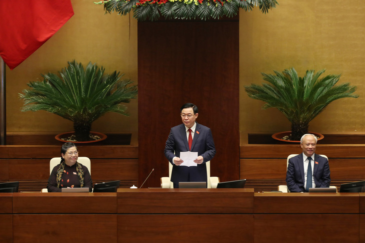 Trình Quốc hội miễn nhiệm các phó chủ tịch Tòng Thị Phóng, Uông Chu Lưu, Phùng Quốc Hiển - Ảnh 1.