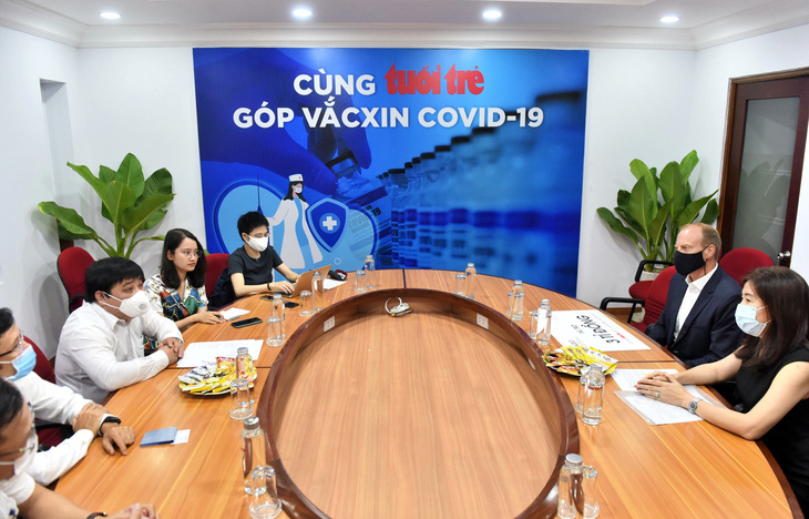 Doanh nghiệp nước ngoài đầu tiên ủng hộ 3 tỉ đồng Cùng Tuổi Trẻ góp vắc xin COVID-19 - Ảnh 1.
