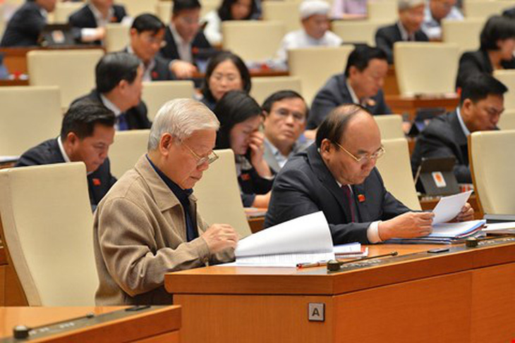 Ông Nguyễn Xuân Phúc thực hiện nhiệm vụ, quyền hạn Thủ tướng đến khi bầu được Thủ tướng mới - Ảnh 1.