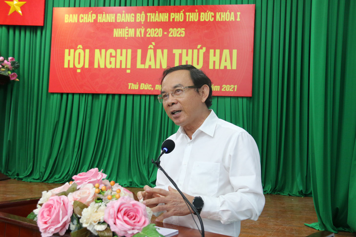 Bí thư Nguyễn Văn Nên yêu cầu sớm thống kê nhà đất công ở TP Thủ Đức để có kế hoạch sử dụng - Ảnh 1.