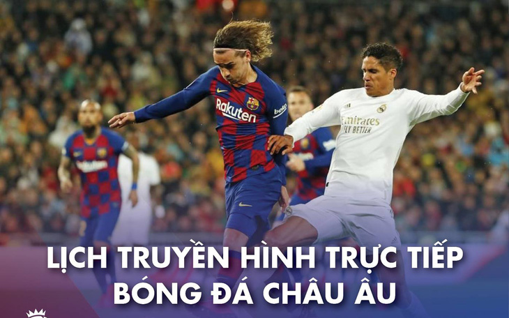 Lịch trực tiếp bóng đá châu Âu 10-4: Tâm điểm Siêu kinh điển