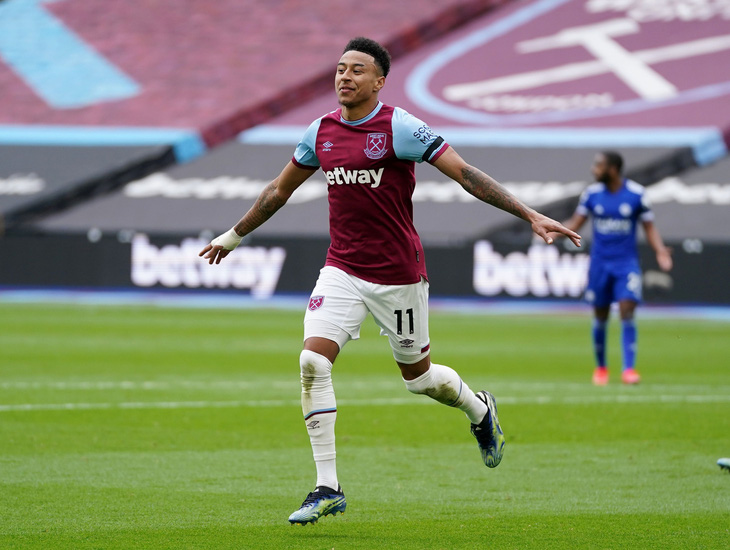 Lingard rực sáng, West Ham thắng nghẹt thở Leicester - Ảnh 1.