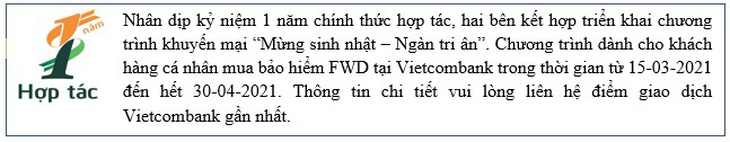 Vietcombank - FWD: thương vụ bancassurance nổi bật của năm 2020 - Ảnh 5.