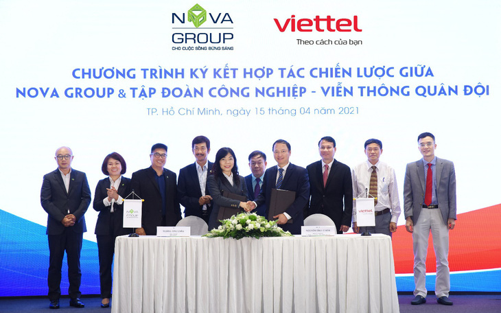 NovaGroup cùng Viettel hợp tác chiến lược trong chuyển đổi số