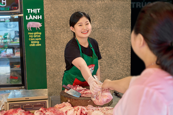 Đi chợ truyền thống vẫn có thể mua được thịt lành, ngon - Ảnh 2.