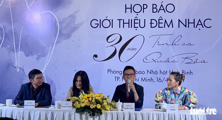 Hà Trần, Mỹ Tâm, Thủy Tiên vắng mặt trong đêm nhạc kỷ niệm 30 năm của Quốc Bảo - Ảnh 1.