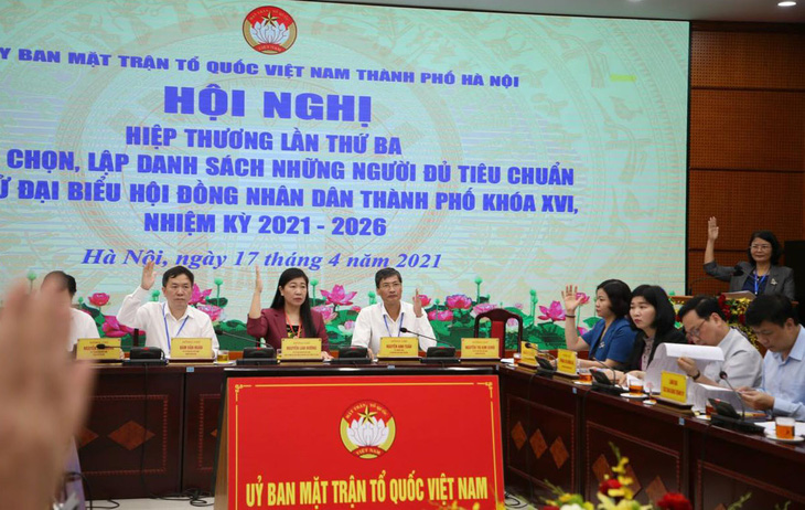 Hà Nội lập danh sách chính thức 160 ứng viên đại biểu HĐND thành phố - Ảnh 2.
