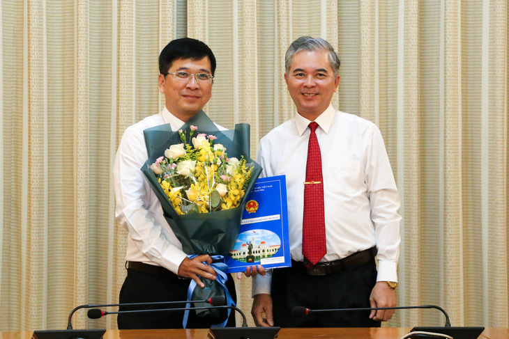 Ông Phan Thanh Tùng làm phó giám đốc Sở Tư pháp TP.HCM - Ảnh 1.