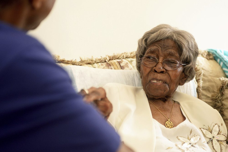 Cụ bà già nhất nước Mỹ có hơn 300 cháu vừa qua đời - Ảnh 1.