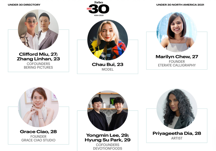 Châu Bùi vào danh sách Under 30 châu Á của Forbes - Ảnh 1.