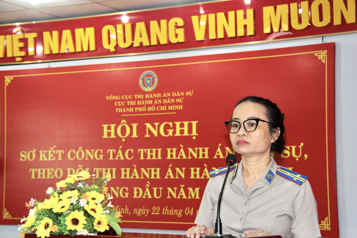 Bà Nguyễn Thị Thu làm chi cục trưởng Chi cục Thi hành án dân sự TP Thủ Đức - Ảnh 1.