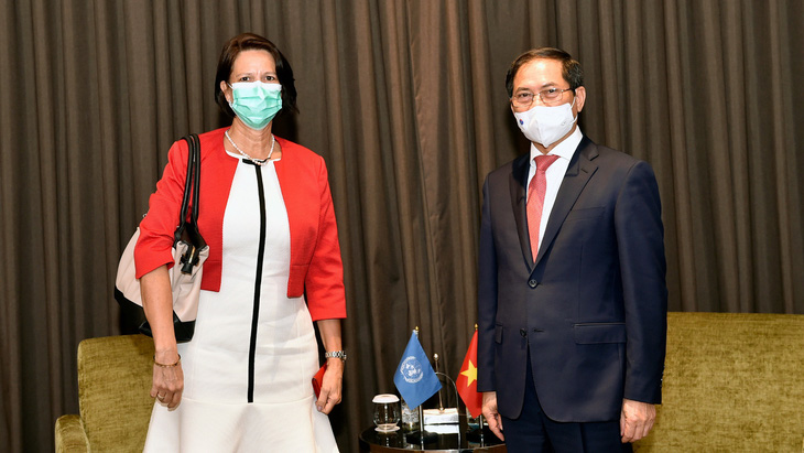 Việt Nam tiếp đặc phái viên Tổng thư ký Liên Hiệp Quốc về Myanmar - Ảnh 1.
