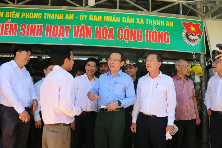 Bí thư Nguyễn Văn Nên thăm Thạnh An trước ngày thành xã đảo - Ảnh 7.
