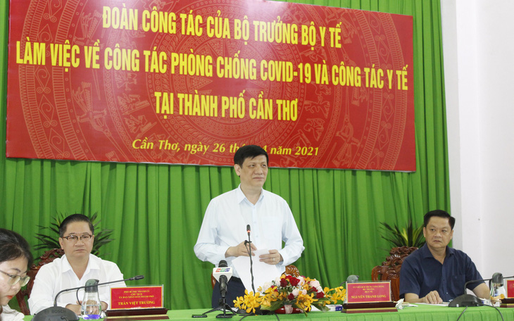 Bộ trưởng Y tế: 