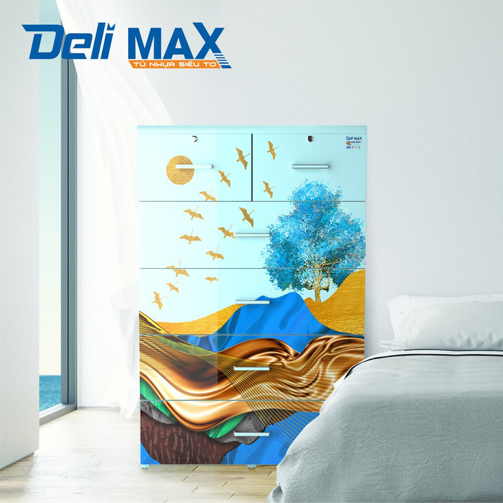 Qui Phúc ra mắt sản phẩm tủ nhựa DELI MAX - Ảnh 3.