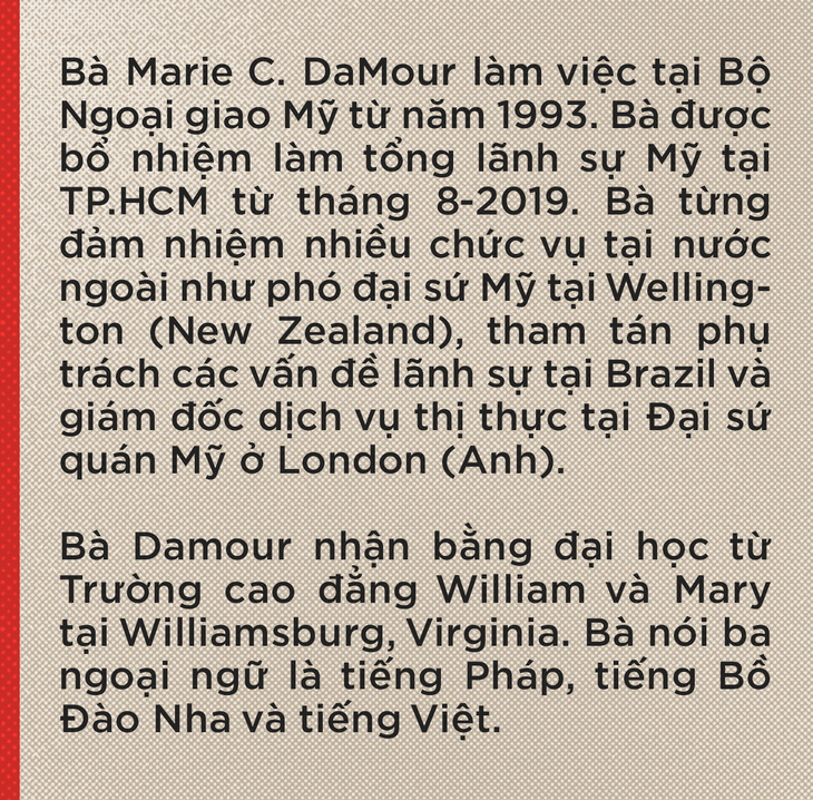 Tổng lãnh sự Mỹ Marie Damour: Nếu tôi sinh ra ở Việt Nam, cha tôi có thể là liệt sĩ - Ảnh 2.