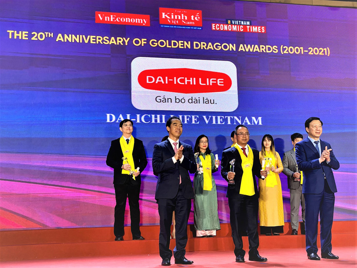 Dai-ichi Life Việt Nam được vinh danh lần thứ 12 liên tiếp tại chương trình Rồng Vàng - Ảnh 1.