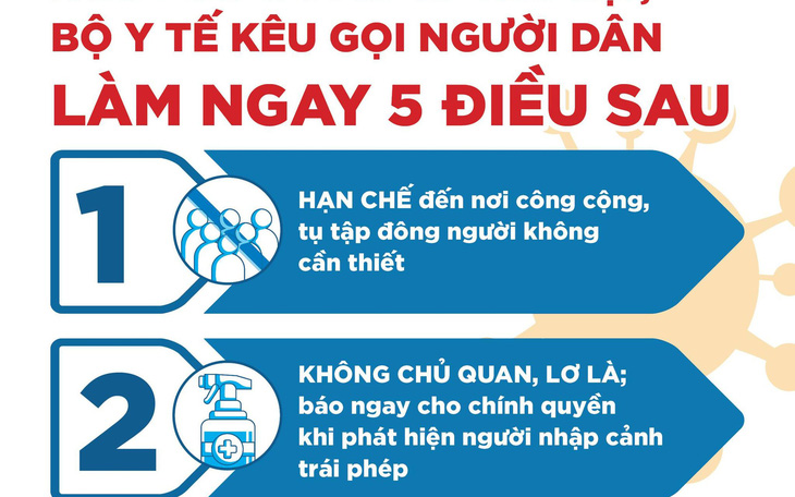 Bộ Y tế: 5 điều cần làm ngay trước nguy cơ COVID trở lại