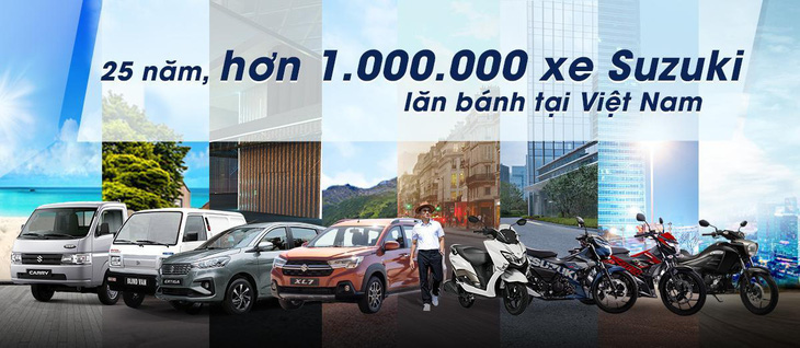 25 năm, hơn 1 triệu xe Suzuki lăn bánh tại Việt Nam - Ảnh 2.