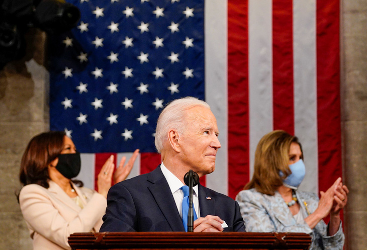 Tổng thống Joe Biden: Nước Mỹ đang trỗi dậy một lần nữa - Ảnh 1.